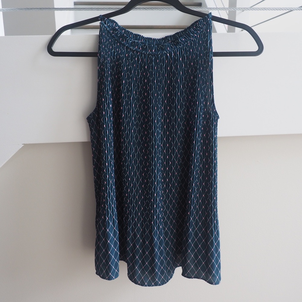 Ann Taylor Pleated Tank